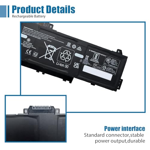 Image of AE03XL Laptop Battery Replacement for HP 240 245 250 255 G10 14-EE 14-EM 14Z-EM 14-EP 14T-EP 15-FC 15Z-FC 15-FD Series N21969-005 TPN-DB1N N20951-2D1 AE03041XL 11.25V 41.04Wh 3467mAh