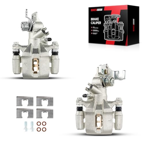 Image of Torchbeam Rear Brake Calipers Set for Honda 2005-2007 Accord 2.4L, Honda 2003-2004 Accord, Honda 1998-2002 2005-2007 Accord 3.0L, Rear Left and Rear Right Calipers Replace # 19B2069+19B2068