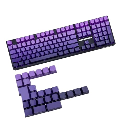 Keycapst for 60 80 rétroéclairé à dégradé violet brillant