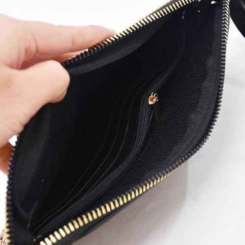 Boho Style Beaded Crossbody Bag for Women, Small Shoulder Bag, Beaded design Cell Phone Wallet Purse, Adjustable Strap4