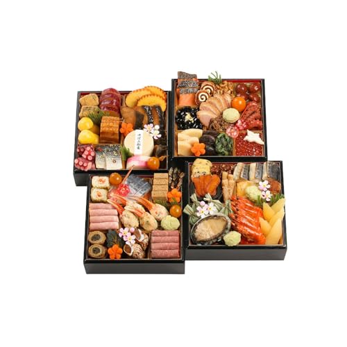 [雨月茶屋]和風おせち 四段重 4〜5人前 27.5 [お届け予定日]2025年12月31日