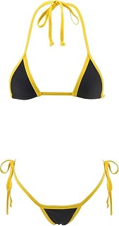 M.A.1 Lycra Poly Plain Polyester Sexy Party Pool Bikini Set Price In India