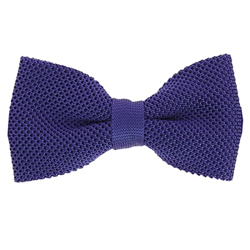 Noeud papillon tricot en soie pour votre costume de mariage ou look casual chic