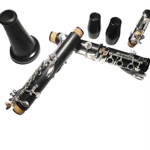 Clarinet Dla Początkujących Ebony Treble B-płaski Instrument Klarnetowy Łatwy Do Gry Na Hebanowym Klarnecie Dla Początkujących