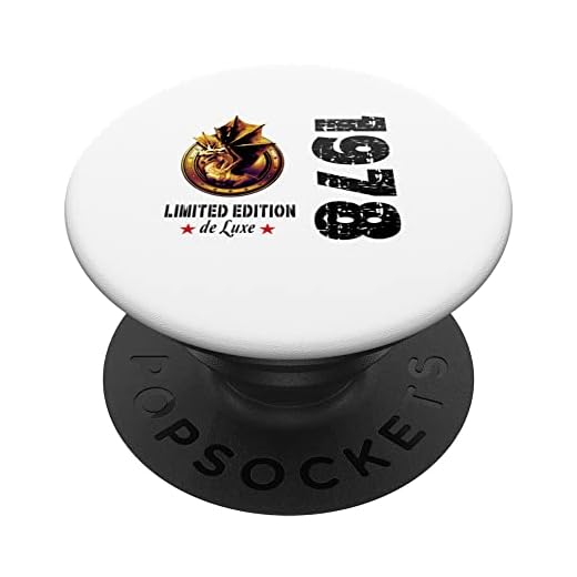 1978 año de nacimiento, 1978 cumpleaños de edición limitada PopSockets PopGrip Intercambiable