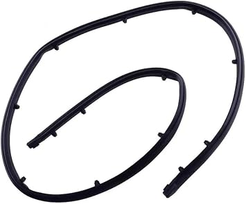 86357-2T000 863572T000 Front Bumper Strip Hood Rubber Seal Compatible with Kia Optima 2011-2015