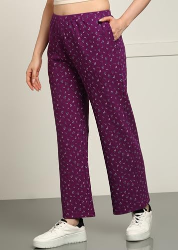 Image of Alan Jones Clothing Women's Straight Fit Mid Rise Solid Stretch Waffle Straight Pants