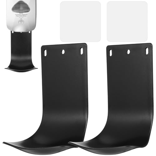 Yardwe Soap Dispenser Drip Tray, 2 Pack ABS Plastic Wall Mounted Drip Catcher Tray for Automatic Hand Soap Dispenser, 7.28 x 5.11 x 3.54 Inch