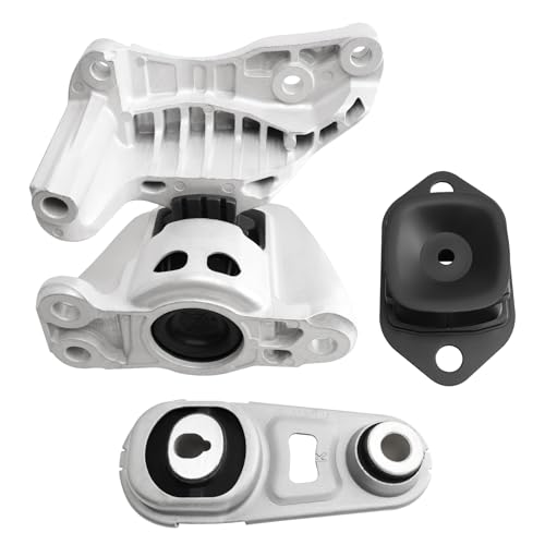 Engine Motor Transmission Mount Kit Compatible with Sentra 2020-2025 2.0L L4 Engine， Replace OE A43017 112106LB0C 112106LB3A A4388 112204BB0A 112206LB0A 10164 EM7504 A4391 10224 113606LA0A 3PCS
