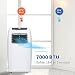 SHINCO 7000BTU Aire Acondicionado Portátil, 2,1kW, Función 3 en 1 con Tubo...