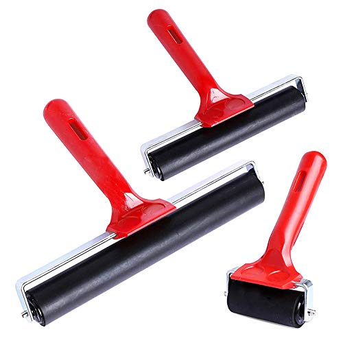 Rouleau en caoutchouc brayer pour réussir vos ateliers de linogravure et de scrapbooking