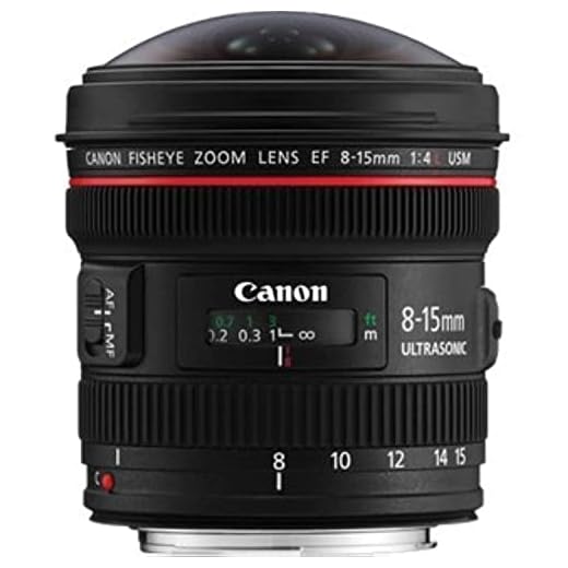 Canon EF 8-15mm Fisheye Lens