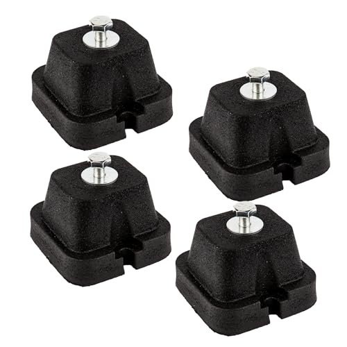 Lot de 4 rondelles en caoutchouc pour climatiseur extérieur Mini Split, pompes à chaleur, compresseurs d'air, condensateurs et générateurs d'une puissance...
