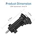 WMPHE 2 Pcs Camshaft Position Sensors Compatible with Jeep Wrangler Grand Cherokee Chrysler 200 300, Compatible with Ram 1500 Dodge Charger Journey Durango, Replacement for 05149141AF, 5149141AF