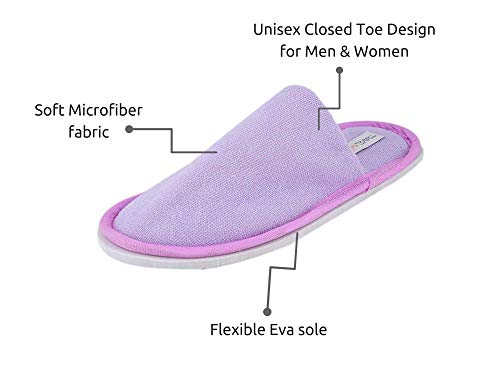 Image of Travelkhushi Soft Comfy Home Slippers For Women & Men For Winter Capet flip flops for Bedroom Indoor Carpet house slides Anti skid Slippers for Winter & Summer
