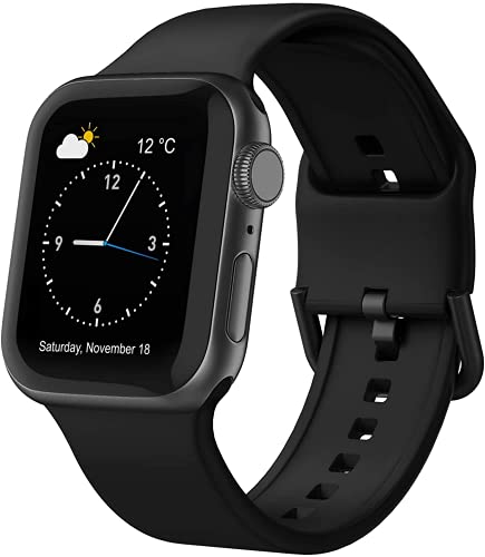 Summer Designer Sport Band Compatible With Apple Watch Band 38Mm 40Mm 41Mm 42Mm 44Mm 45Mm 49Mm Men Women, Cool Iwatch Silicone Replacement Wristbands Strap For Apple Watch Series7/6/5/4/3/2/1/Se (38Mm/40Mm/41Mm, Luxury) #TOP30