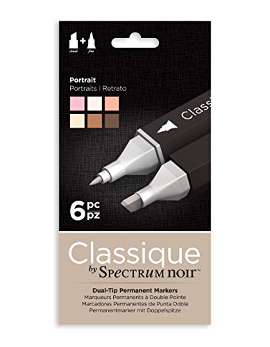 Crafter's Companion Spectrum Noir Classique Design Alcohol Marker Dubbele pennen Set