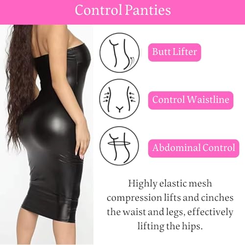Reatowrol Modelador de levantamento de bumbum, shorts para levantamento de bumbum para mulheres, con