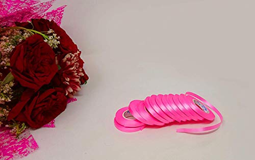 Image of Party Propz Curling Ribbons for Balloons - Pink (Pack 12)