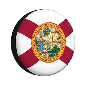 Nabear Florida Flagge Reifenabdeckung 35,6-43,2cm
