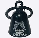 Custom Angel Wings Memorial Motorcycle 'Evil Spirits' Biker Guard Black Bell. Our Custom Bells are Universal fit.