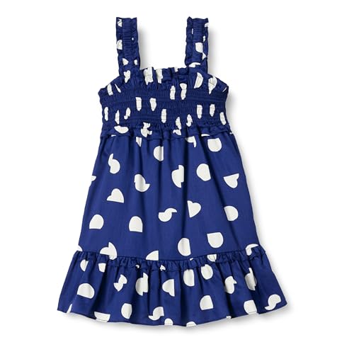 Image of Amazon Essentials Girls and Toddlers' 100% Cotton Smocked Tank Dress