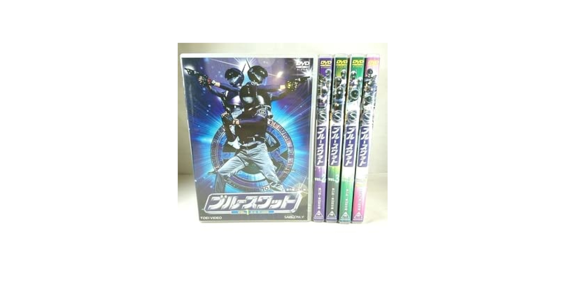 Amazon.co.jp: ブルースワット DVD 全5巻セット 国内正規品
