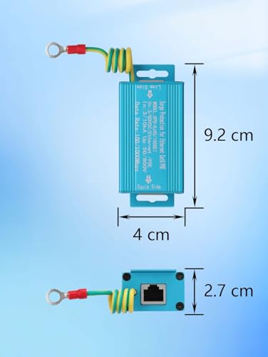 GINTOOYUN EPOE Industrial Grade 2-in-1 Blitzschutz Netzwerk Überwachungskamera Überspannungsschutz Blitzschutz