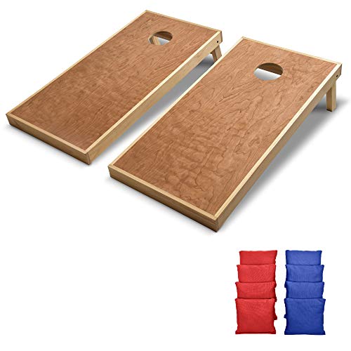 Image of GoSports 4 ft x 2 ft Commercial Grade Cornhole Boards Set