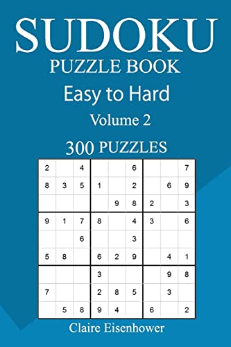 300 Easy to Hard Sudoku Puzzle Book