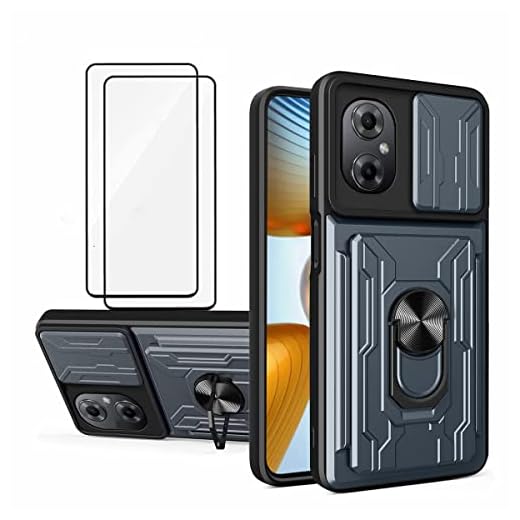 Capa para Xiaomi Poco M4 5G com cobertura para câmera e suporte para suporte de câmera Militar Grau de proteção à prova de choque com suporte magnético para carro para Xiaomi Poco M4 5G (cinza)