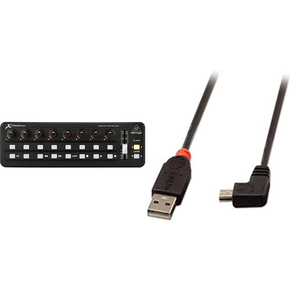 Behringer X-Touch Mini Ultrakompakter universeller USB-Controller & Mini-B Stecker