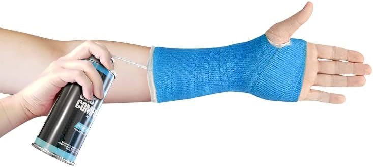 Drycast Cast Comfort Itching and Odor Relief Spray - Cools and Relieves Itchy Cast While Cleaning and Preventing Smell- Blue