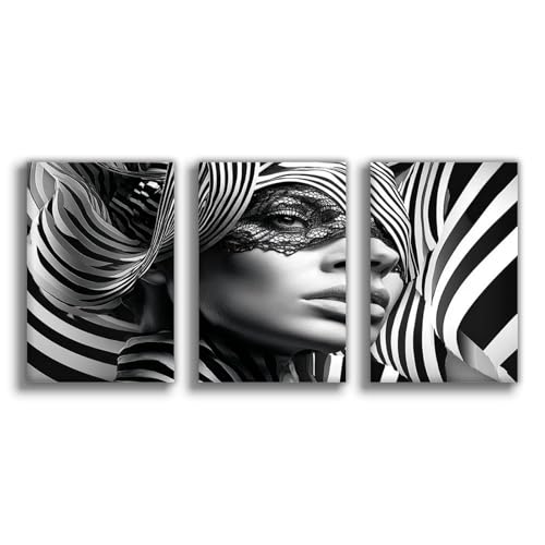 Poster vintage noir et blanc idée cadeau décoration murale toile