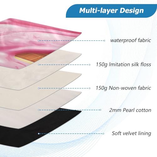 Funda para laptop de 13-14 pulgadas color rosa Ice Cream miniatura 4