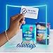Always Ultra Thin Feminine Pads for Women with WIngs, Size 4, Overnight Absorbency, Unscented, 36 Count