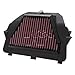 K&N Engine Air Filter: High Performance, Premium, Powersport Air Filter: Fits 2008-2019 YAMAHA (YZF R6, YZF R6S) YA-6008