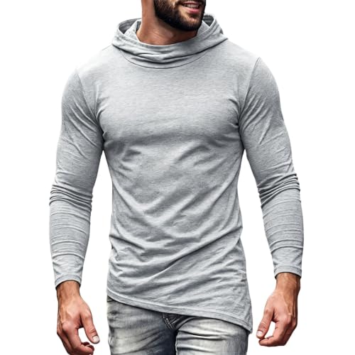 Camiseta anti UV hombre gris XL para evitar quemaduras solares en el gimnasio y moto
