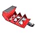 Produktbild HYZZ 5 Slots Faltbare Leder Sonnenbrille Brille Travel Organizer Case Container