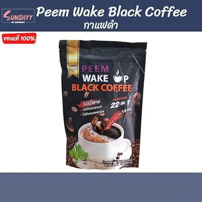 Peem Wake Up Back Coffee 22 In 1 Snack Coffee 20 Sachets/Pack Arabica Roasted Mellow Rich Aroma Set 10 No0617897894 By Beautygoodshop [Get Free For You Beauty Gifts]