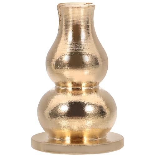 Homoyoyo 銅製ヒョウタン型インセンスホルダー おしゃれで安定感ある線香立て 和風デザイン 瞑想やリラックスに 書斎 茶室 リビングに調和す