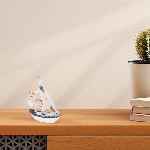 Barcos de madera decorativos para dar un toque náutico al dormitorio y baño 5