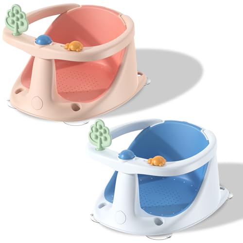 Baby Bath Seat for Babies 6 Months & Up, Non-Slip Bath Seats for Babies Sitting up,Bath tub Seat with Suction Cups,Safe & Comfortable Bath Chair Baby