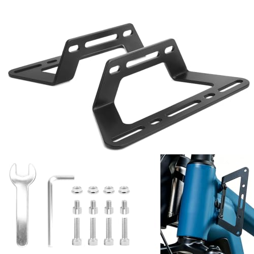Adaptateur Riese & Müller Charger Nevo pour installer un cadenas et porte-bouteille
