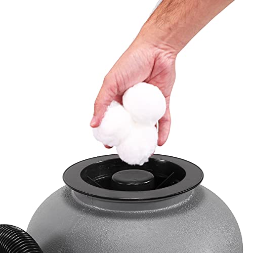 XtremepowerUS 12" Sand Filter for Above-Ground Swimming Pools Max 2,400GPH 7-Way Multi-Port Valve Pool Pump Up to 10,000 Gallons Strainer Basket (Include Filter Media) by XtremepowerUS - Image 7