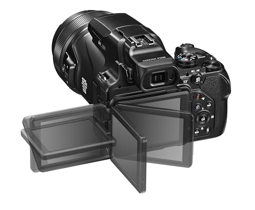 Nikon COOLPIX P1100 Superzoom Digital Camera | 125x Optical Zoom with Image Stabilization 16 MP 4K Ultra HD Video Wi-Fi Connectivity RAW Format and Rotating LCD Screen (Black)