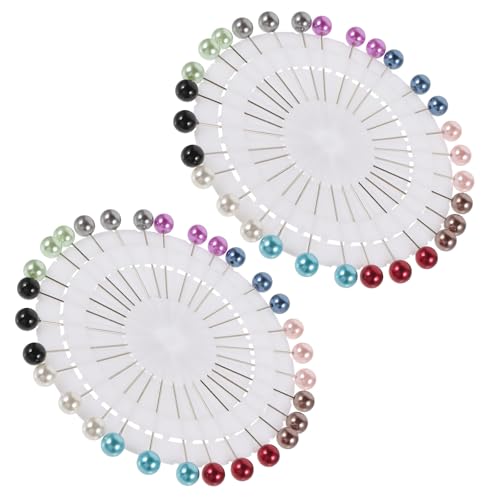 KALLORY Pearl Scarf Brooch Pins Set of 2 8mm round Pearl Shawl Pins for Women for Wedding Casual and Formal Scarf Holder Accessories