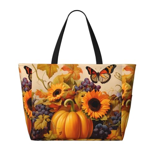 Cute Axolotl Print Large Beach Tote Bag Women Waterproof Sandproof Zipper Beach Tote Bag For Pool Gym Grocery Travel With Wet3