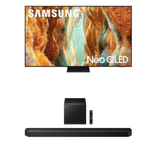 Image of Samsung 85-Inch Class Neo QLED QN70F 4K Mini LED Smart TV (2025 Model) NQ4 AI Gen2 Processor, + Samsung Q800F 5.1.2ch Q Series Soundbar + Subwoofer, Wireless Dolby Atmos (HW-Q800F, 2025)