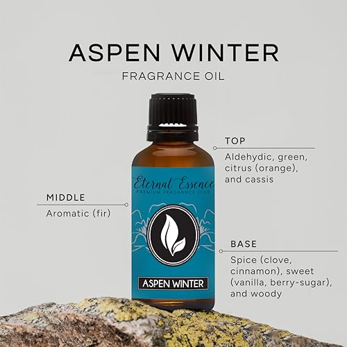 Image of Eternal Essence Oils Aspen Winter 30ml Premium Fragrance Oil - for Candle, Soap Making, Aromatherapy, Diffusers, Home Care, & Humidifiers